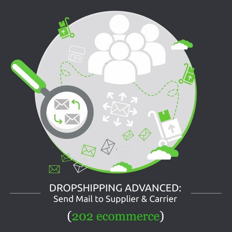 Módulo Dropshipping Advanced: Send Mail to Supplier &amp; Carrier