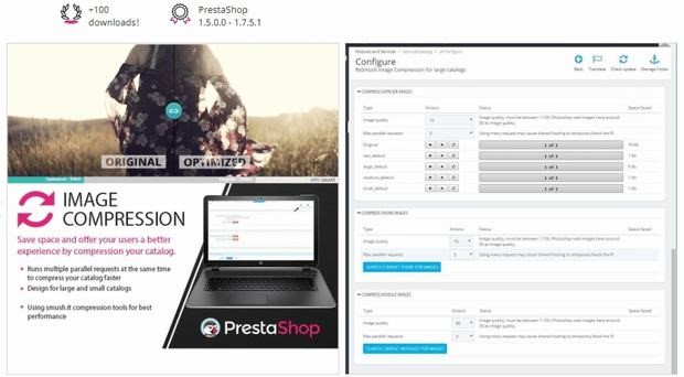 PrestaShop Addons Modulo Resmush